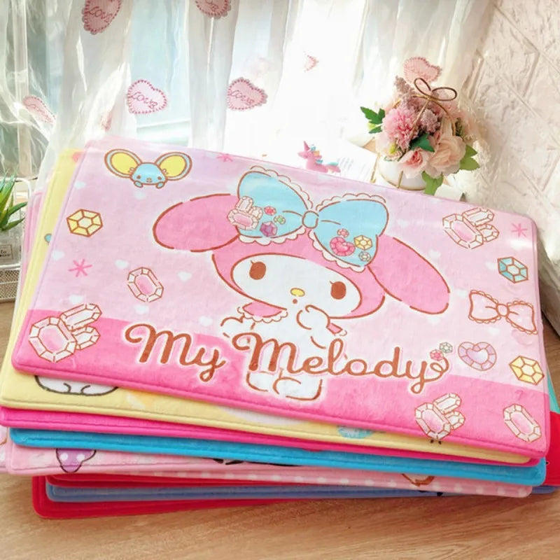 Hello Kitty  Characters Multi-Picture Bathroom Non-slip Carpet