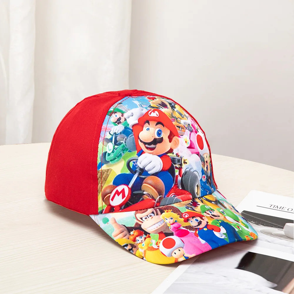 Super Marios Bros Cotton Hat for Boys Girls