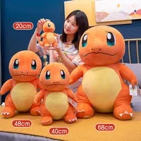 Pokemon Series Gengar Plush Dolls Cute Pikachu Peluche Charmander Squirtle Bulbasaur Eevee Snorlax Stuffed Toys Gifts For Kids