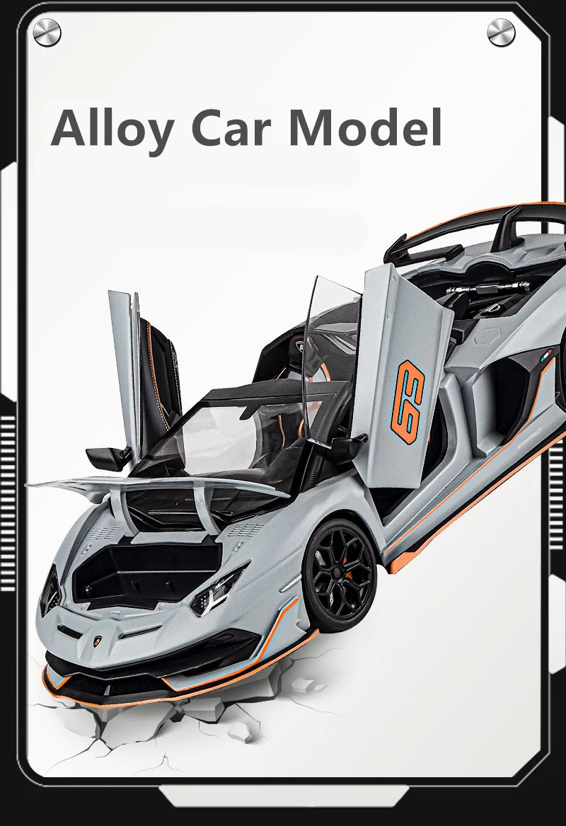 TOY 1/18TH Alloy Racing Car Model Diecasts Metal Toy Sports Car
