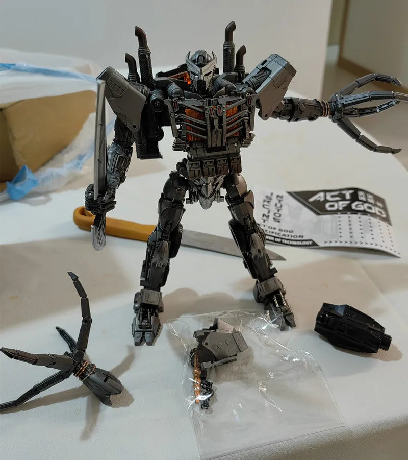 IN STOCK NEW BAIWEI 18CM Cool Transformation Toys Movie Action Figure Anime Robot Car Model KO SS01 T7 TW-1031 Kids Boy TW1032