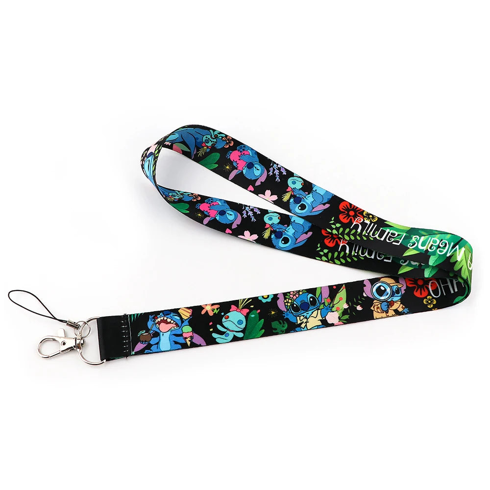 Stitch Lanyard ID Card Badge Holder