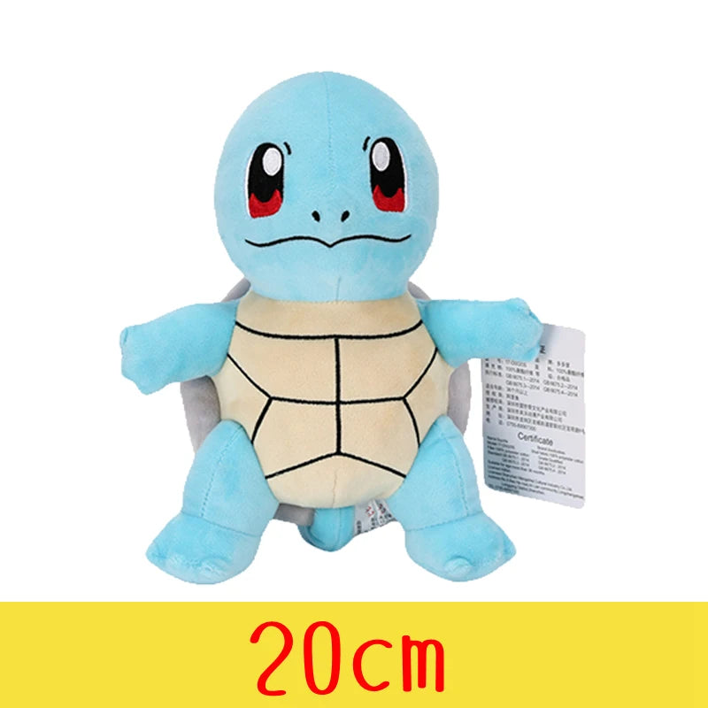 Pokemon Series Gengar Plush Dolls Cute Pikachu Peluche Charmander Squirtle Bulbasaur Eevee Snorlax Stuffed Toys Gifts For Kids