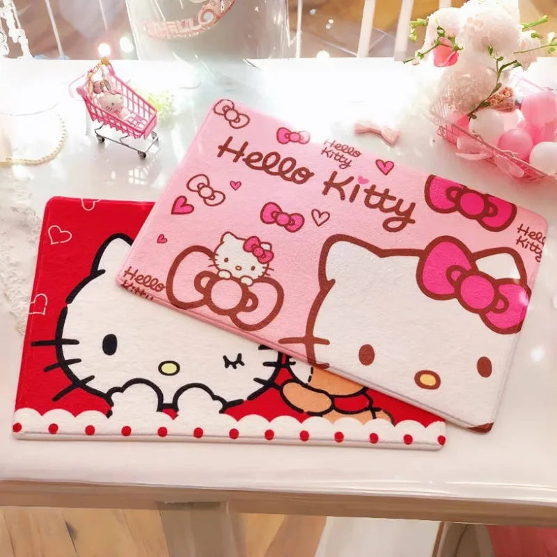 Hello Kitty  Characters Multi-Picture Bathroom Non-slip Carpet