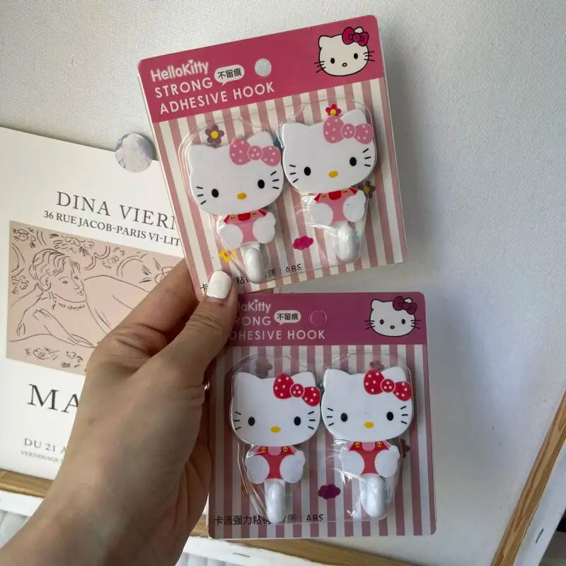 Hello Kitty Hooks Sanrioheavey Duty Wall Hooks