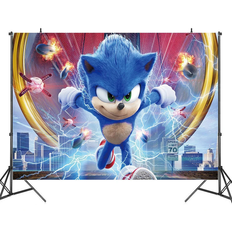 Kit Sonic Party Supplies Boys Birthday Party.