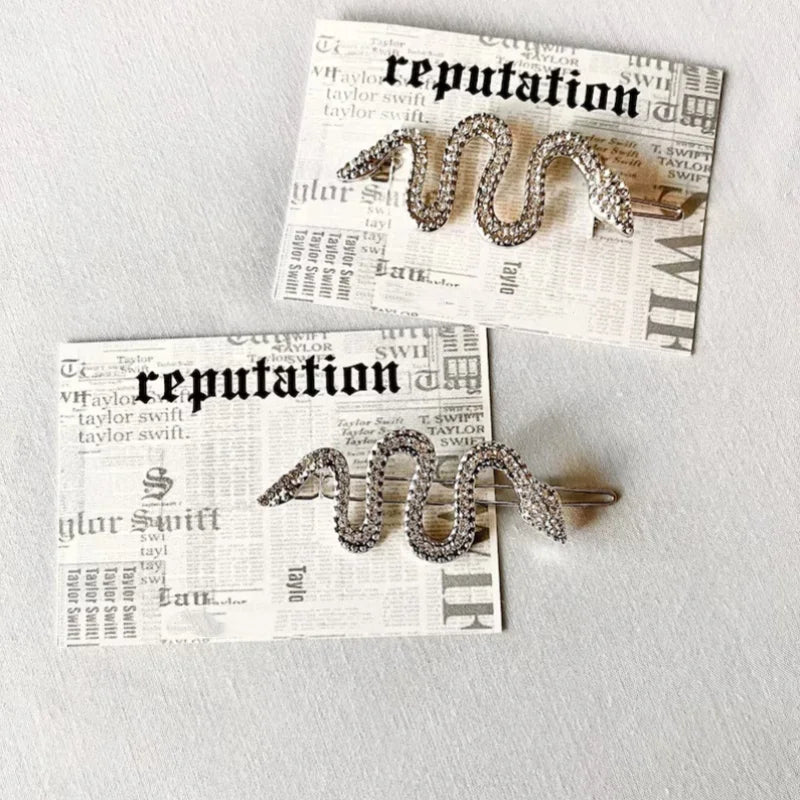 Reputation Snake Barrette Taylor Swift Reputation Inspired Hair Accessories Taylor Swiftie Gift Ideas Reputation Merch Eras Tour