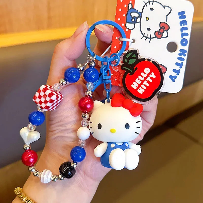 Kawaii Hello Kitty Keychain Sanrio Keychain Accessories