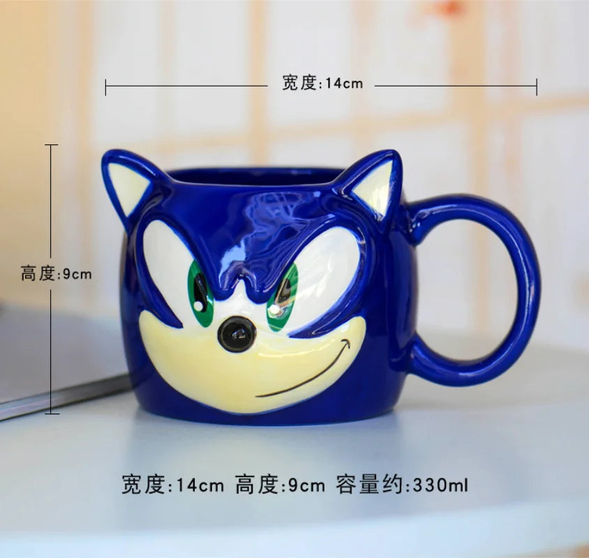 Sonic The Hedgehog Ceramic Mug
