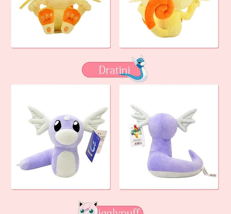 Pokemon Series Gengar Plush Dolls Cute Pikachu Peluche Charmander Squirtle Bulbasaur Eevee Snorlax Stuffed Toys Gifts For Kids