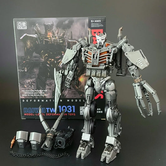 IN STOCK NEW BAIWEI 18CM Cool Transformation Toys Movie Action Figure Anime Robot Car Model KO SS01 T7 TW-1031 Kids Boy TW1032