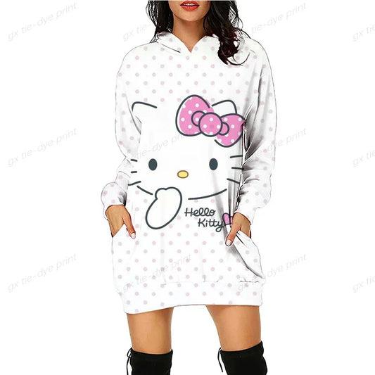 Women Hoodie HELLO KITTY Sweatshirt