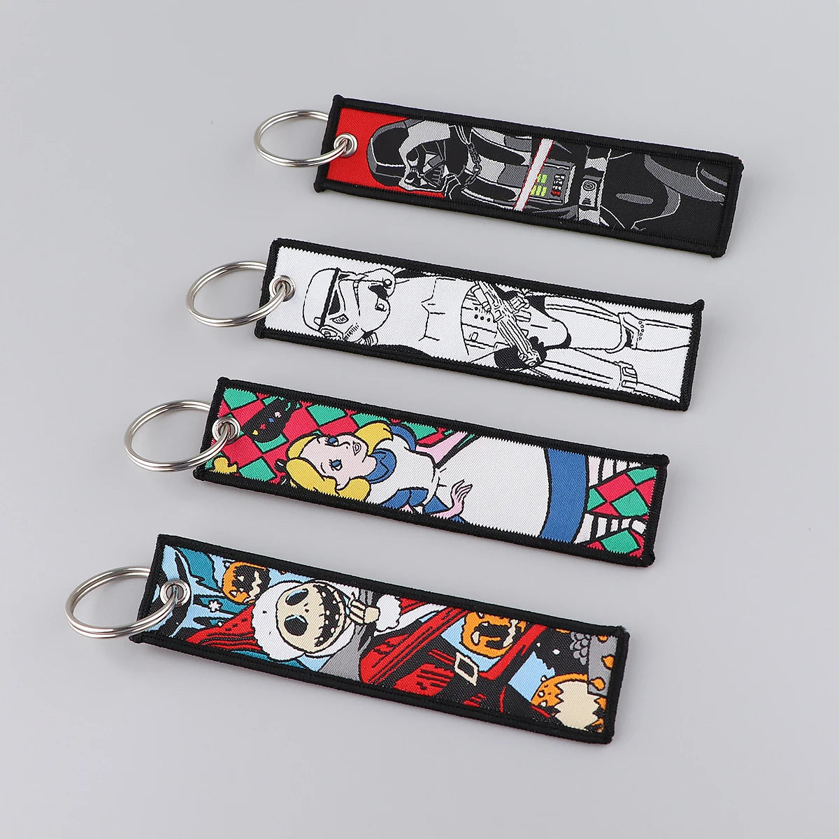 Disneys Alice In Wonderland Darth Vader Keychains