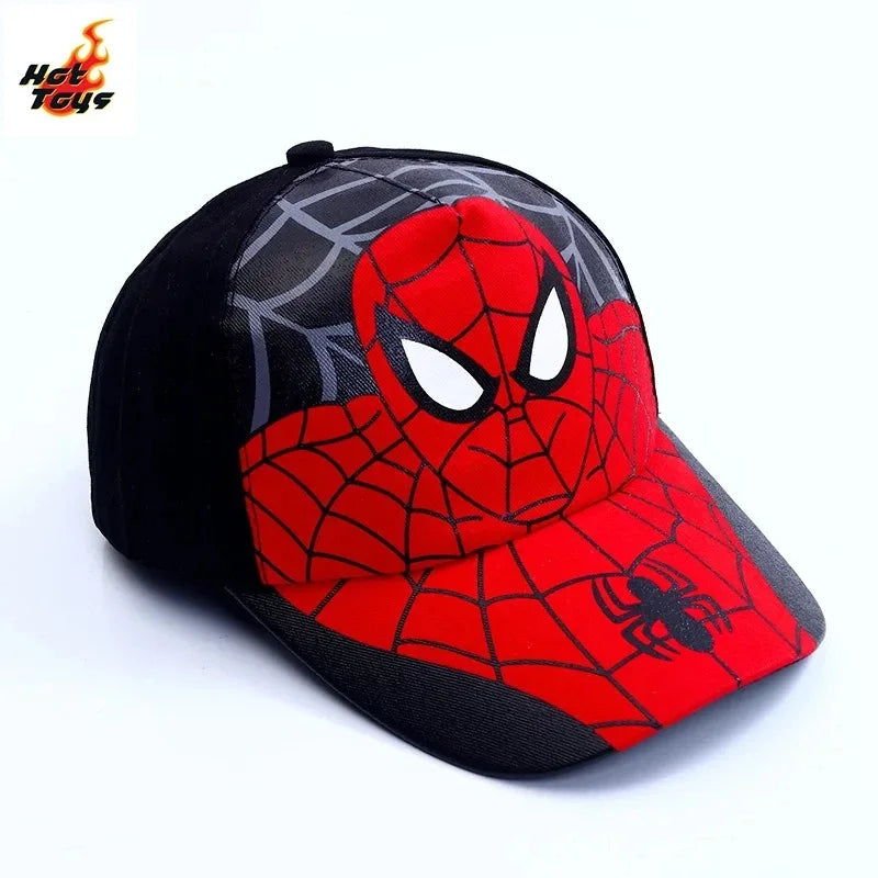 MENS Spider Man Baseball Cap Cartoon Mesh Cap Hip Hop Hat Sunscreen Breathable Adjustable Children's Day Christmas Gift Ornament