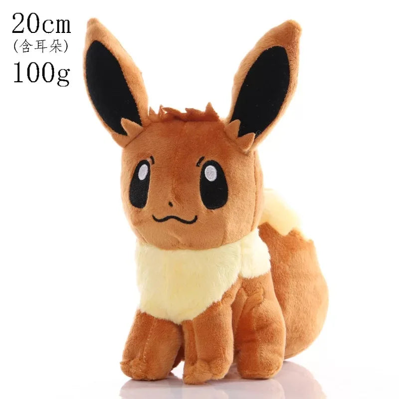 Pikachu Cosplay Eevee Plush Pokemon Stuffed Dolls Eevee Dressing Cloak Cos Pikachu Plushies Kawaii Toys Hobbies Lovely Kids Gift