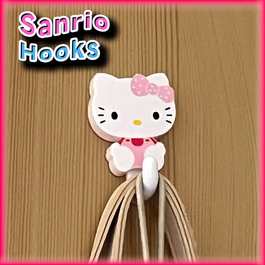 Hello Kitty Hooks Sanrioheavey Duty Wall Hooks