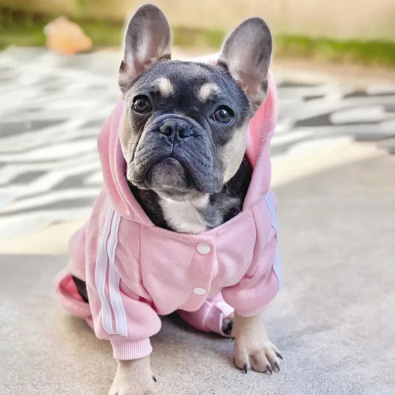 Adidog Dog Clothes Autumn and Winter Sweatshirt.s**PET SUPPLIES**