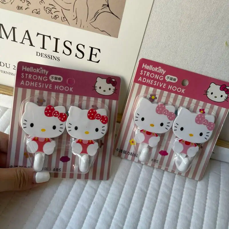 Hello Kitty Hooks Sanrioheavey Duty Wall Hooks