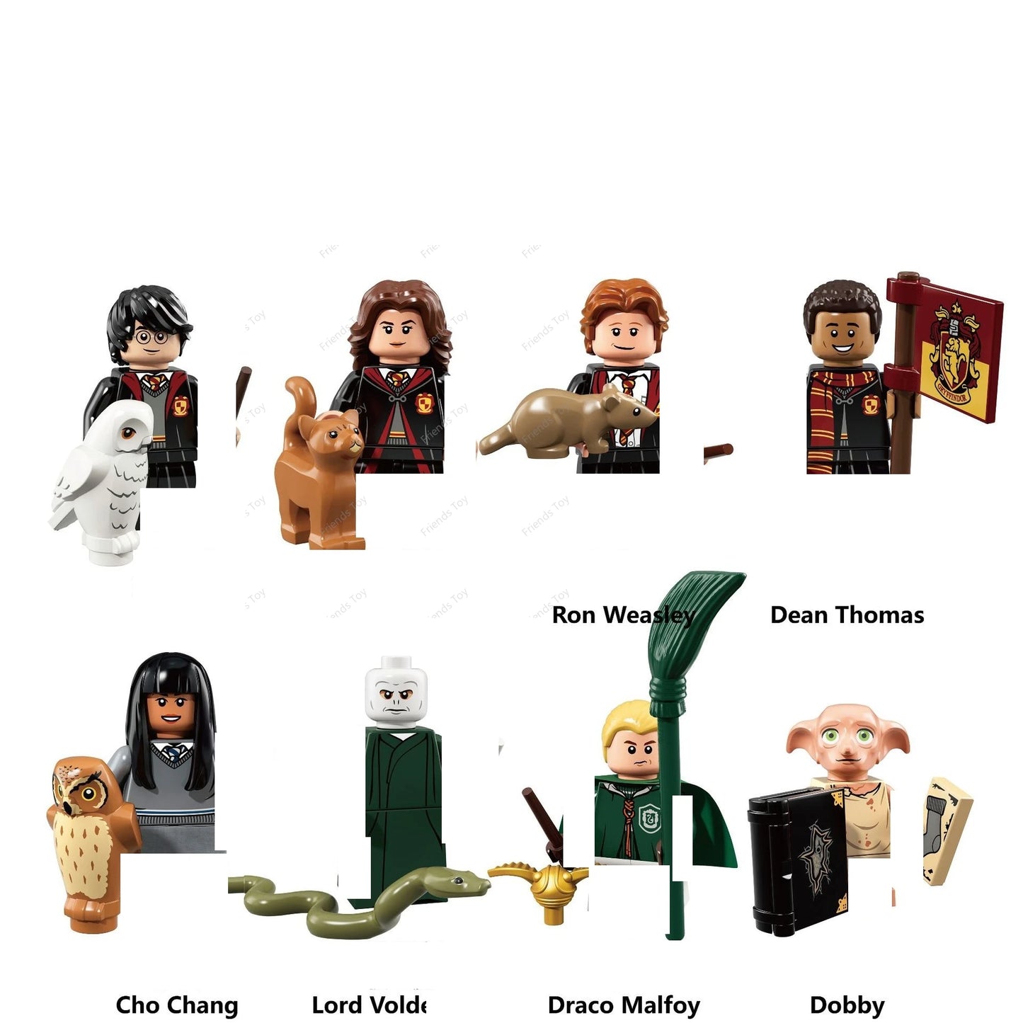 14pcs/set Harris HP Mini Man Figure WM6059