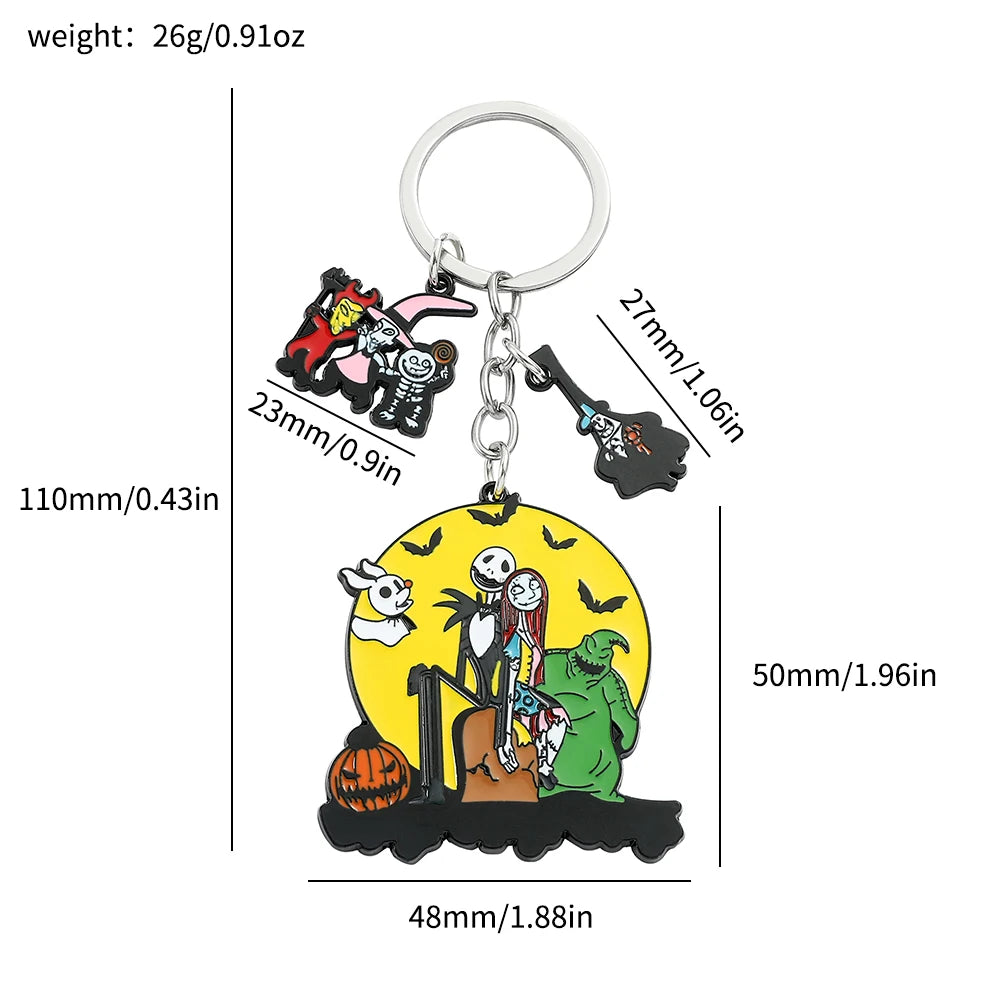 Disneys The Nightmare Before Christmas Keychains