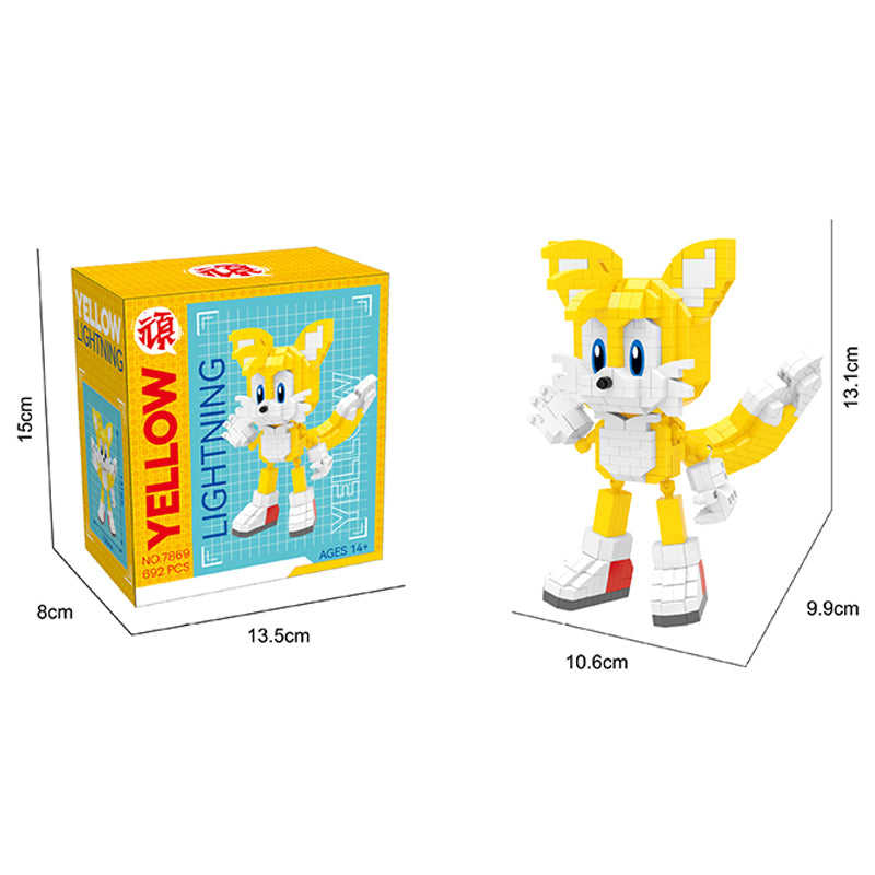 Sonic Building Blocks Action Figure .