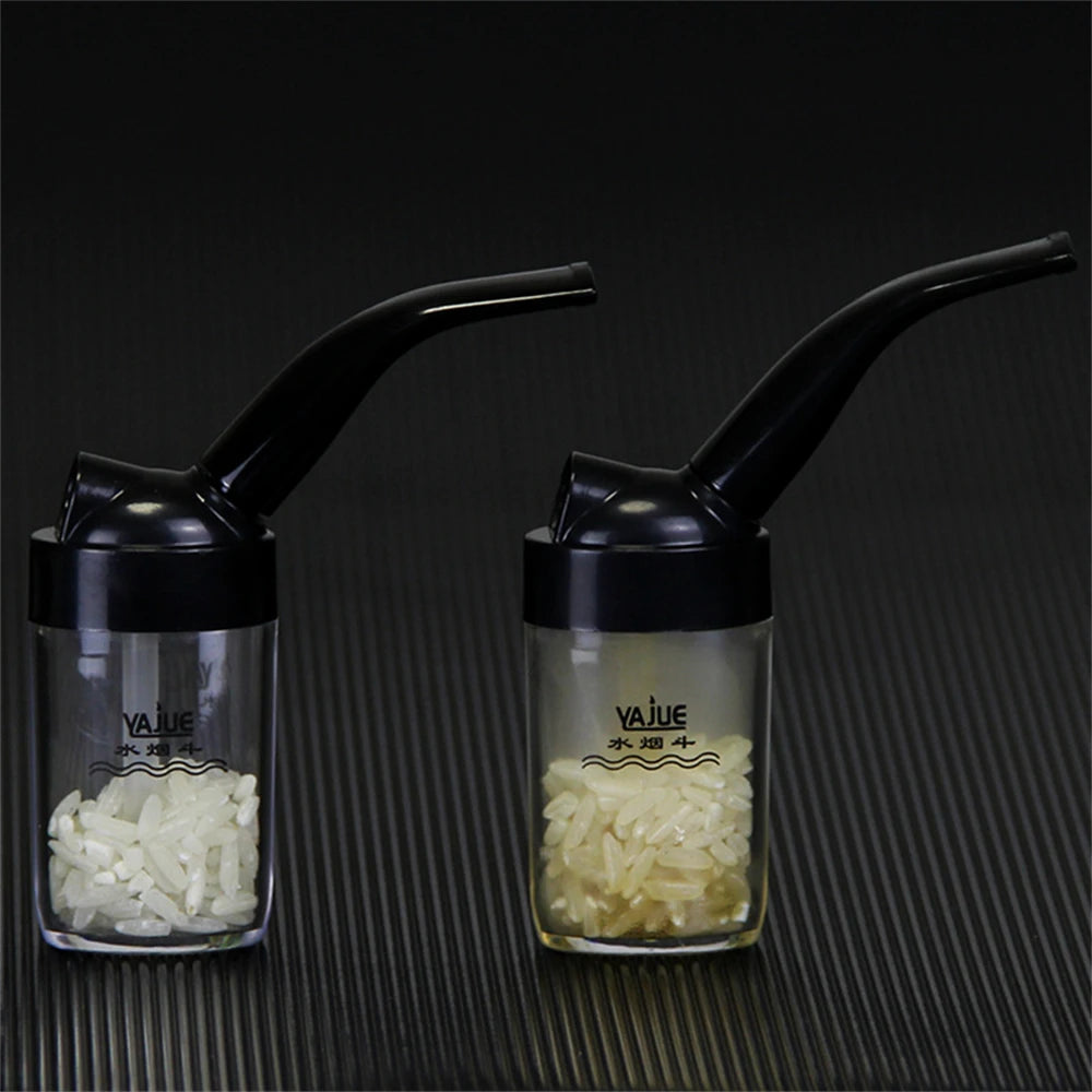 Mini Water Cigarette Pipe Washable Cigarette Holder Filter Portable Multiple Hookah Tobacco Pipe Smoking Tools For Men's Gift