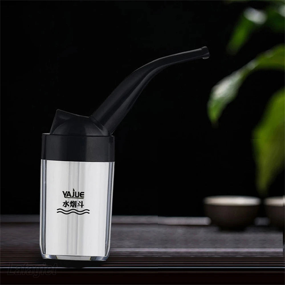 Mini Water Cigarette Pipe Washable Cigarette Holder Filter Portable Multiple Hookah Tobacco Pipe Smoking Tools For Men's Gift