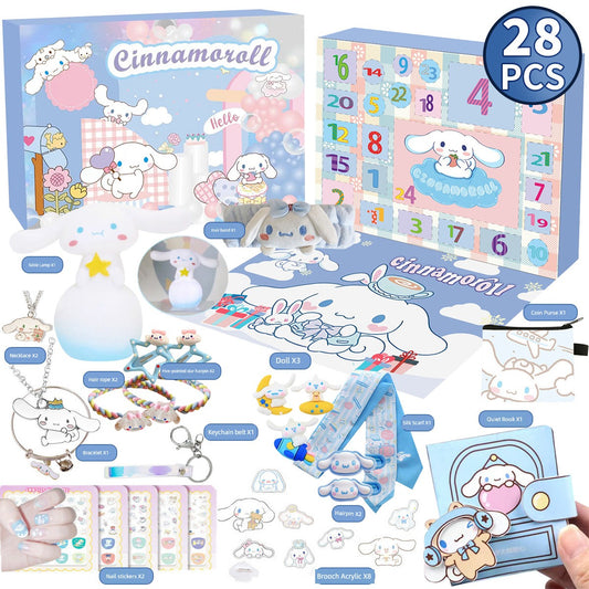 Cinnamoroll Babycinnamoroll Kids Cave Music Blind Box Lucky Draw Toy Big Ear Dog Primary School Student Poke Blind Box Luxury Gift