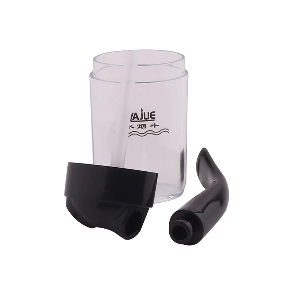 Mini Water Cigarette Pipe Washable Cigarette Holder Filter Portable Multiple Hookah Tobacco Pipe Smoking Tools For Men's Gift