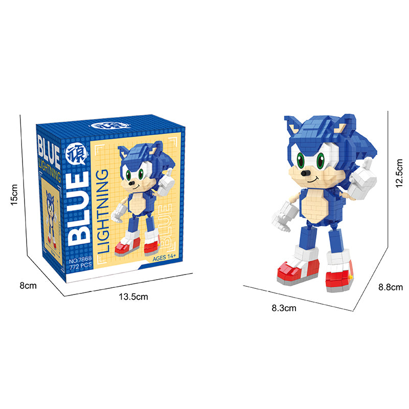 Sonic Building Blocks Action Figure .