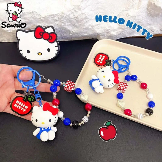 Kawaii Hello Kitty Keychain Sanrio Keychain Accessories