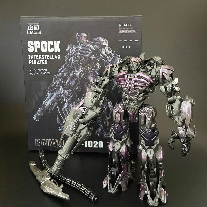 IN STOCK NEW BAIWEI 18CM Cool Transformation Toys Movie Action Figure Anime Robot Car Model KO SS01 T7 TW-1031 Kids Boy TW1032