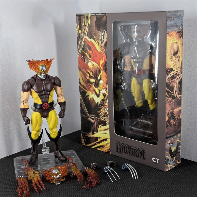 New Ct Toys Wolverine Deadpool Anime Figure Mafex 138 Deadpool 3 Movie Action Figure Figurine Model Statue Collection Toys Gifts