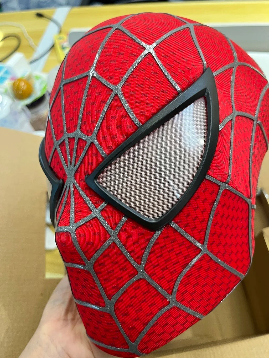 Marvel Toby Spiderman Mask Detachable Lenses 3D Spider-Man
