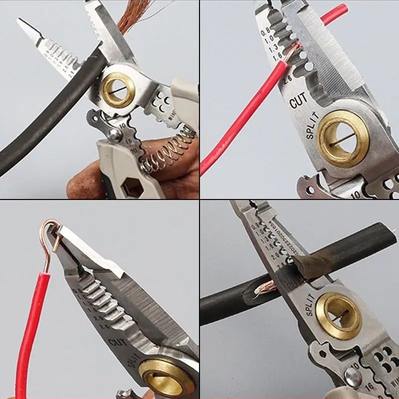 7-inch Multipurpose Wire Stripper - Professional Tool