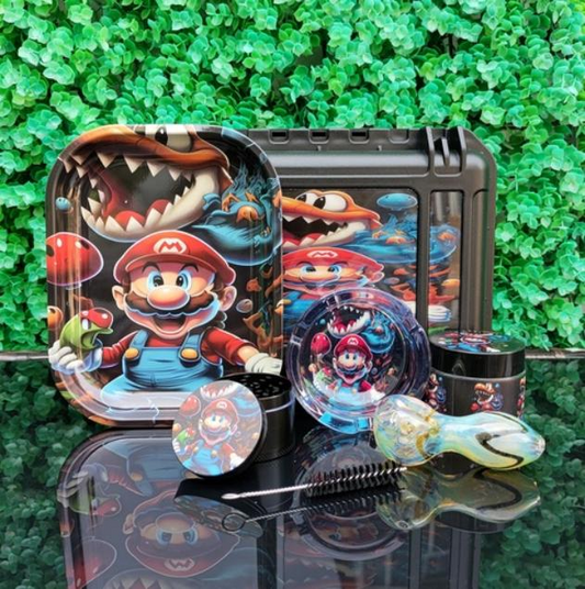 Mario-Themed Smoking Kit – Electrifying Style & Functionality
