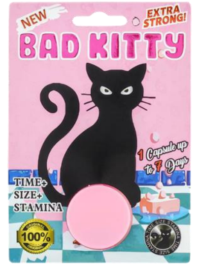 Bad Kitty MALE PERFORMANCE ENHANCING PILLS (2PK)