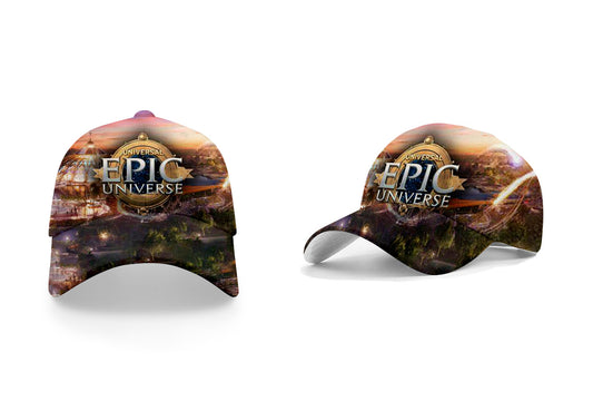 🌌 UNIVERSAL EPIC UNIVERSE BASEBALL HAT – EXPLORE IN STYLE 🌌