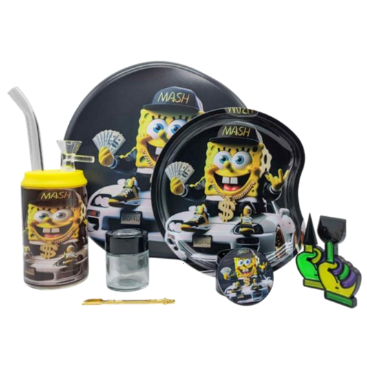SPONGE BOB Juice Bong Kit in EVA Bag: