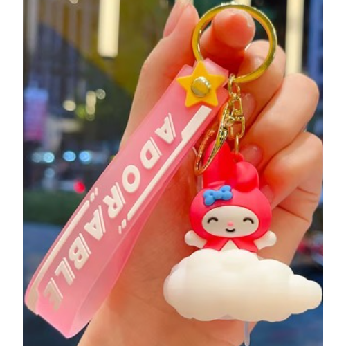 Whether unlocking doors in the dark or simply showing off your love for Hello Kitty, this keychain is the perfect companion.