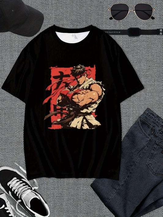 Ryu and Akuma Capcom Game Gamer T-Shirt