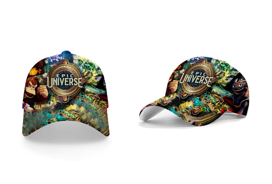 🌌 UNIVERSAL EPIC UNIVERSE BASEBALL HAT – EXPLORE IN STYLE 🌌