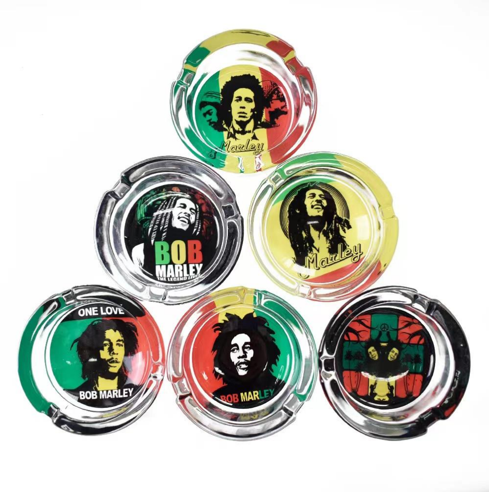 Bob Marley-Themed Ashtray Collection
