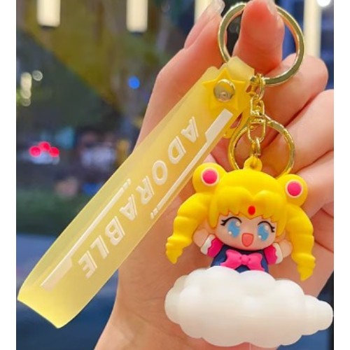 Whether unlocking doors in the dark or simply showing off your love for Hello Kitty, this keychain is the perfect companion.