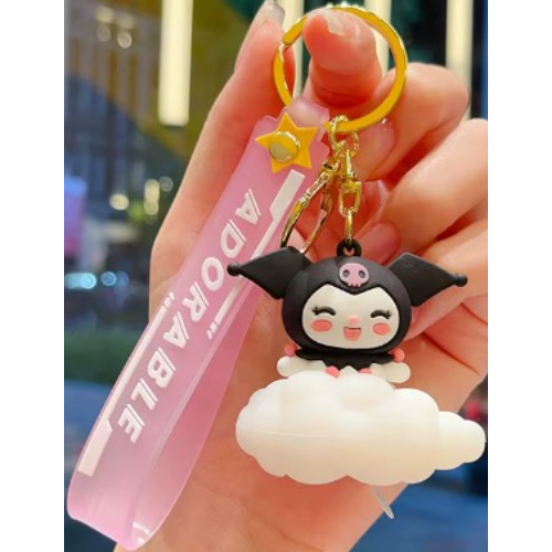 Whether unlocking doors in the dark or simply showing off your love for Hello Kitty, this keychain is the perfect companion.