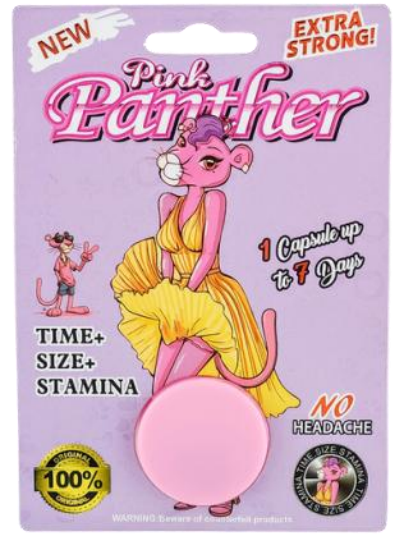 Pink Panther - Extra Strong Performance Capsule ( MALE ENHANCEMENT PILLS)