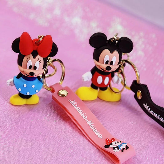 Rubber Mickey Keychain: A Touch of Disney Magic in Your Pocket!