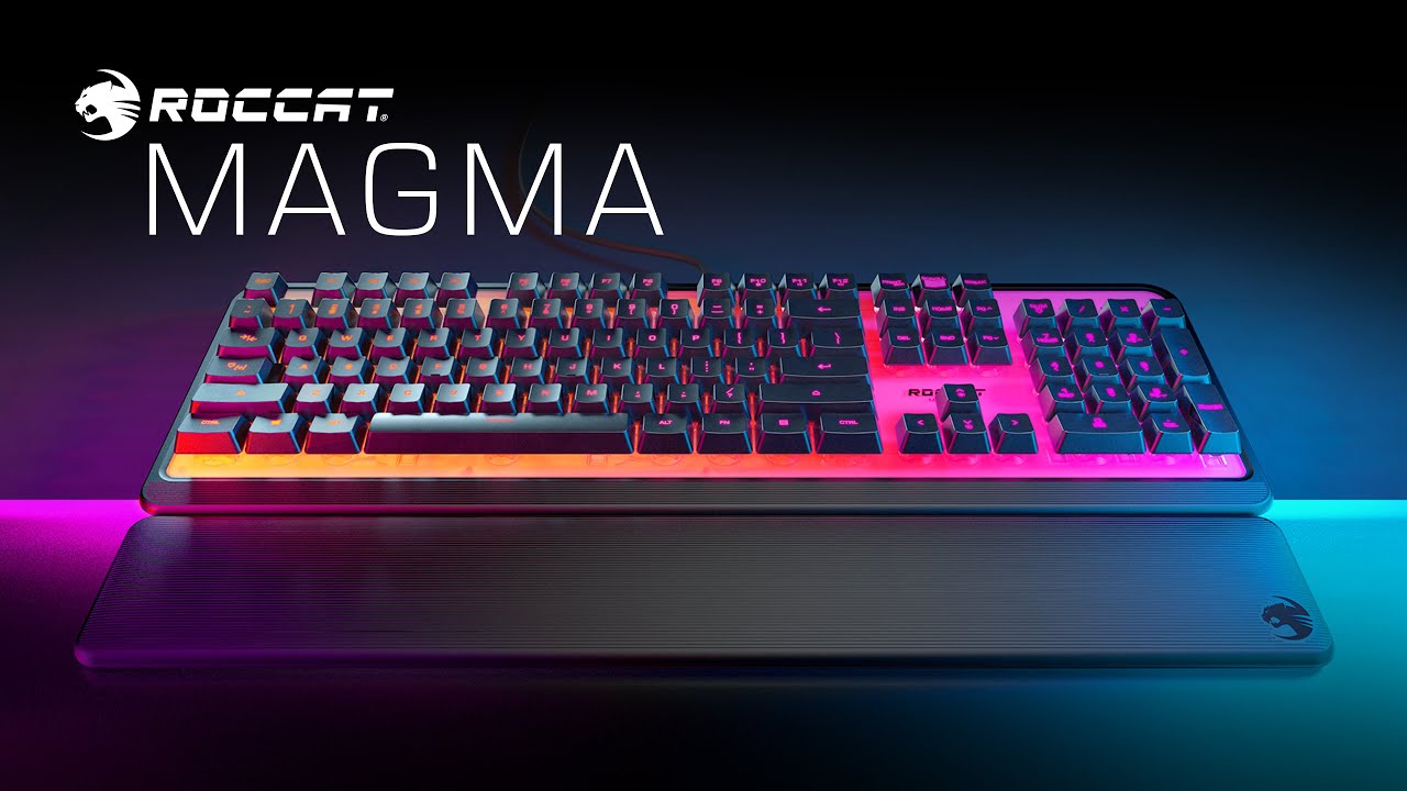 ROCCAT Magma RGB Gaming Keyboard – Light Up Your Play