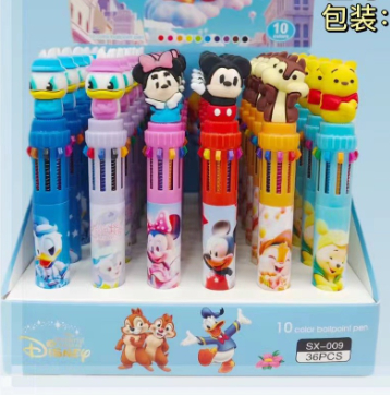 DISNEY 6 INK PENS