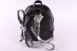 Bebe  KAYLA SMALL BACKPACK BLK/BLUSH